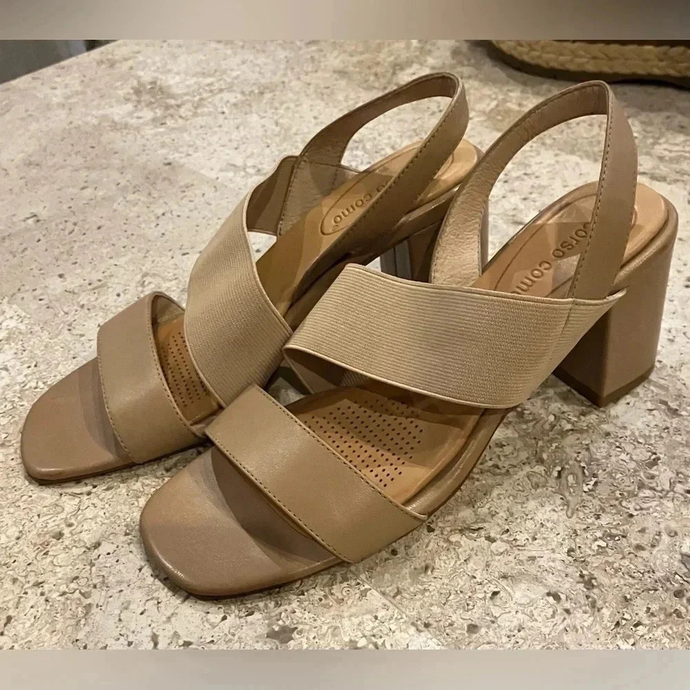 NWOB Corso Como Block Heel Sandals 6.5